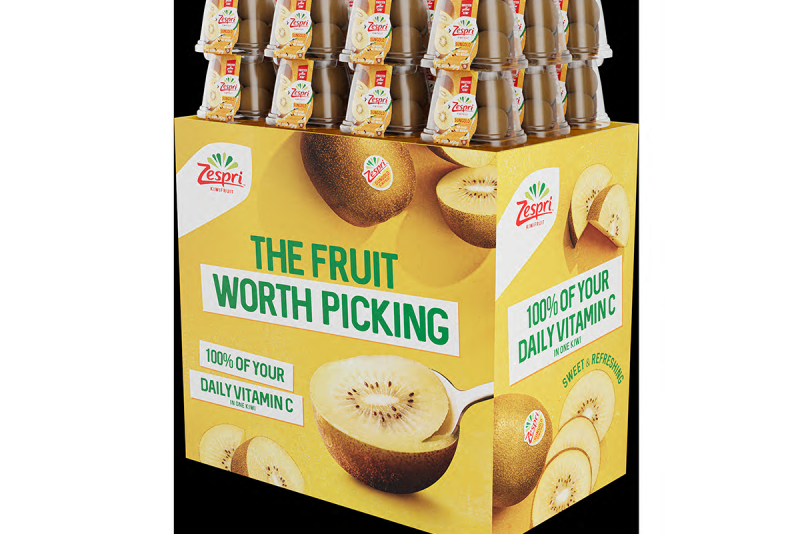 Zespri unveils promotions, displays as kiwifruit season approaches